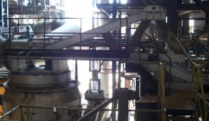 Oxygen / Gas vessel preheating unit Installed on site in India